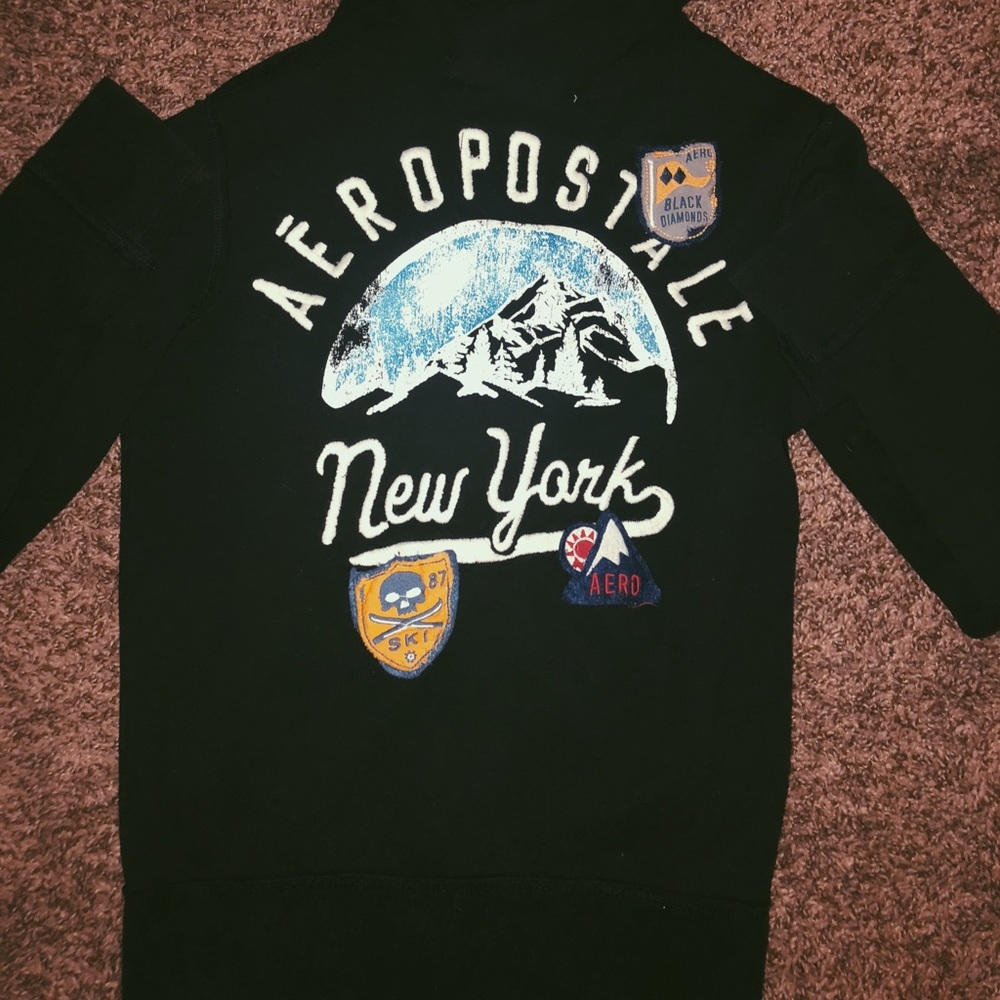 aeropostale zip up hoodie 🖤